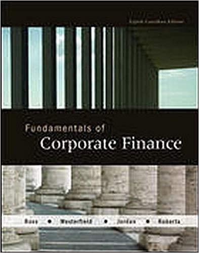 (Solution Manual)Fundamentals of Corporate Finance 8th Canadian Edition by Ross.zip