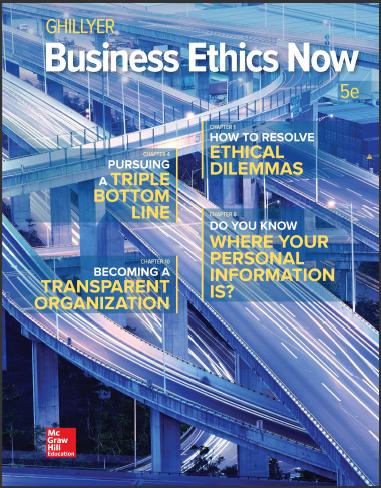 (TB)Business Ethics Now 5th Edition by Andrew Ghillyer.zip
