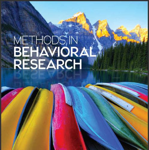 (TB)Methods in Behavioral Research, 13th.zip