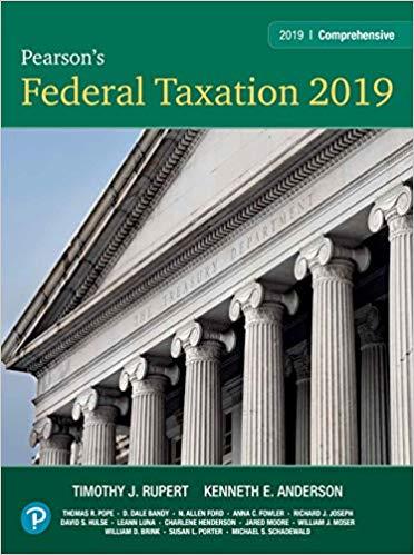 (TB)Pearson's Federal Taxation 2019 Comprehensive.zip