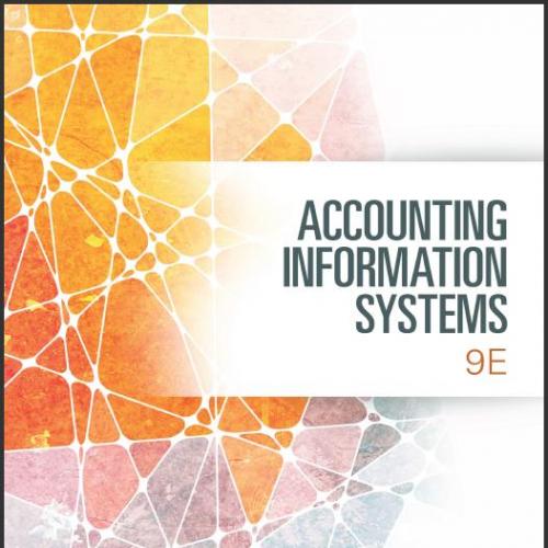(Test Bank)Accounting Information Systems 9th Edition by Hall.zip