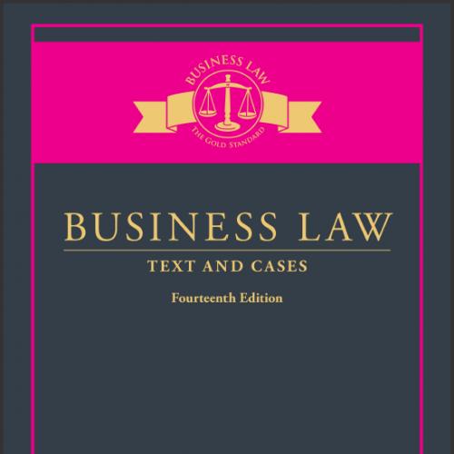 (Test Bank)Business Law Text and Cases 14th Edition by Clarkson.zip