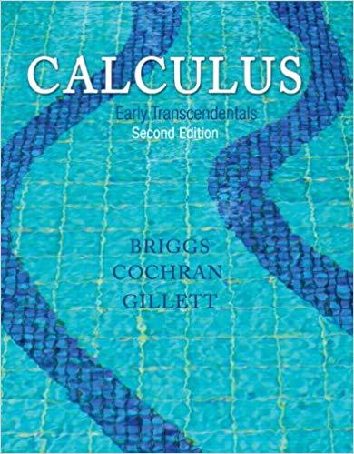 (Test Bank)Calculus Early Transcendentals, 2nd Edition by William L. Briggs.BOK