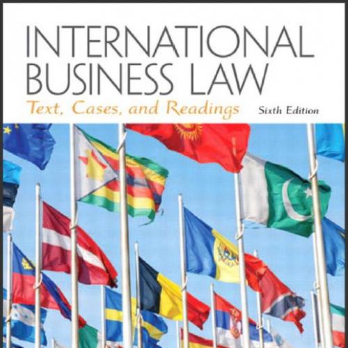 (Test Bank)International Business Law, 6th Edition Ray A. August.zip