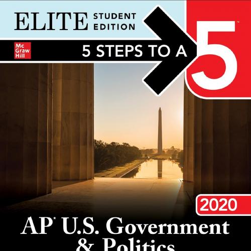 5 Steps to a 5 AP U.S Government - Politics 2020 1st Edition