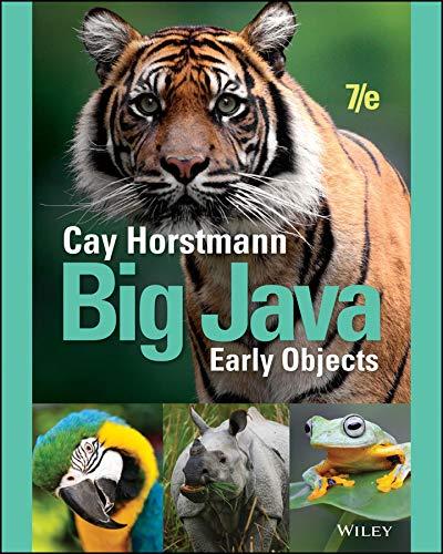 (PDF)Big Java Early Objects, 7th Edition