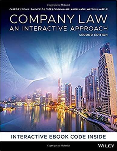 (PDF)Company Law An Interactive Approach 2nd Edition by Ellie Chapple