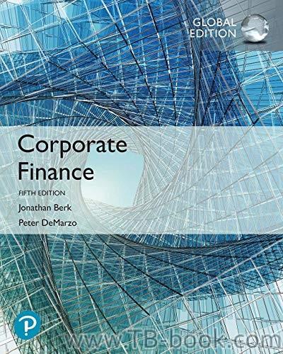 (PDF)Corporate Finance, Global Edition 5th Edition by Jonathan Berk