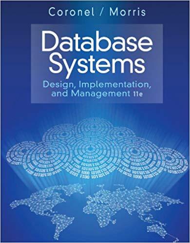 (PDF)Database Systems Design, Implementation, & Management 11th Edition