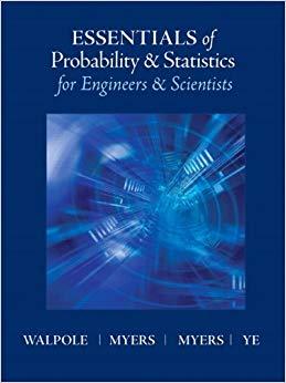 (PDF)Essentials of Probability & Statistics for Engineers & Scientists 1st Edition