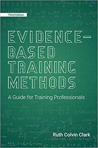(PDF)Evidence-Based Training Methods A Guide for Training Professionals