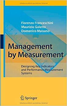 (PDF)Management by Measurement Designing Key Indicators and Performance Measurement Systems 2007 Edition