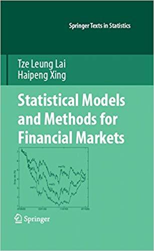 (PDF)Statistical Models and Methods for Financial Markets (Springer Texts in Statistics) 2008 Edition