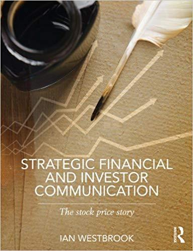 (PDF)Strategic Financial and Investor Communication The Stock Price Story 1st Edition