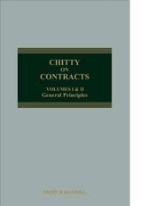 Chitty on Contracts with Second Supplement volume I