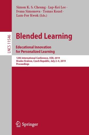 Blended Learning Educational Innovation for Personalized Learning