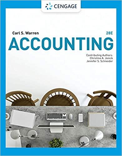 Accounting, Edition 28 [Carl S. Warren]