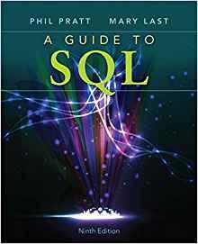 A Guide to SQL, 9th Edition