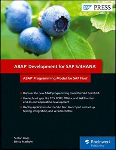 ABAP Development for SAP S4HANA