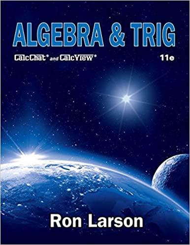 Algebra and Trig, 11th Edition [Ron Larson]