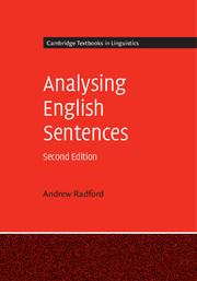 Analysing English Sentences 2nd
