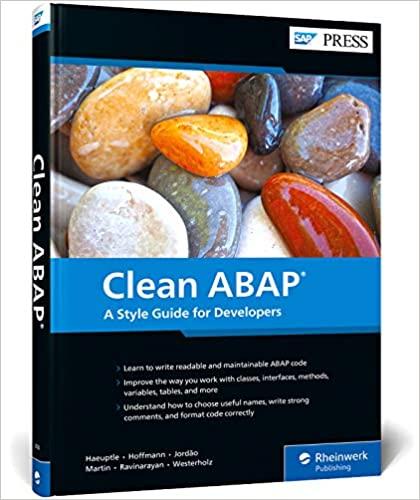 Clean ABAP A Style Guide for Developers
