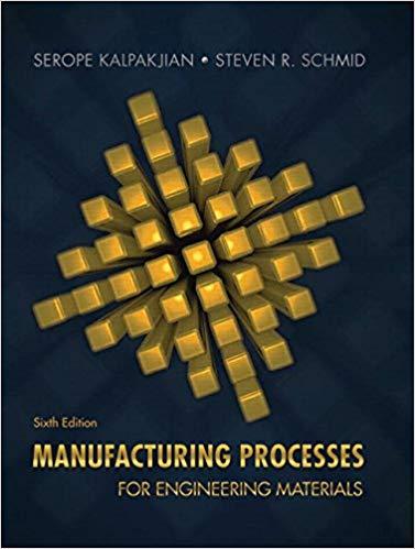 Manufacturing Processes for Engineering Materials 9th Edition