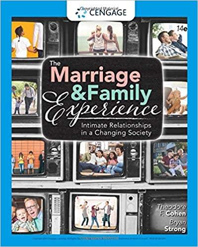 Marriages, Families, and Relationships 14E