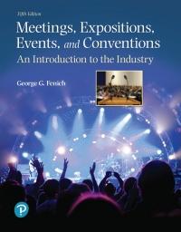 Meetings, Expositions, Events, and Conventions 5th Edition