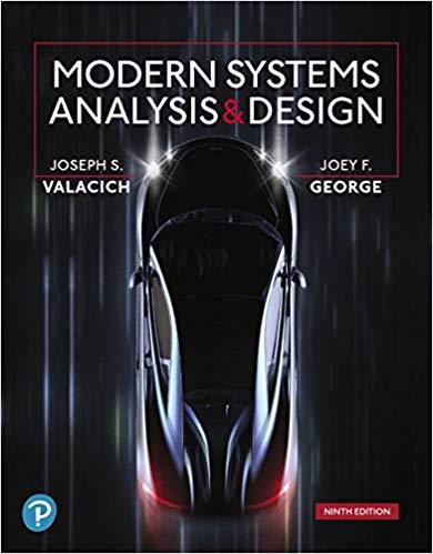 Modern Systems Analysis and Design, 9th Edition