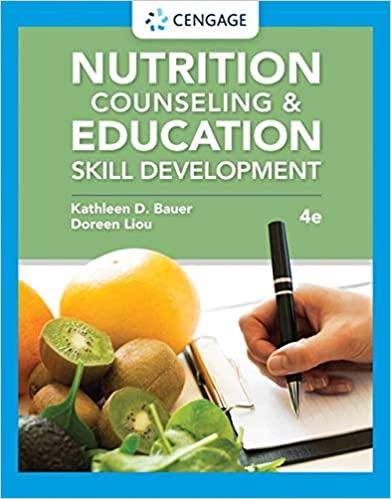 Nutrition Counseling and Education Skill Development 4e
