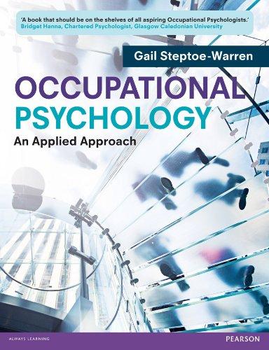 Occupational Psychology An Applied Approach