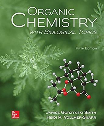 Organic Chemistry with Biological Topics 5th Edition