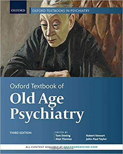 Oxford Textbook of Old Age Psychiatry 3rd Edition