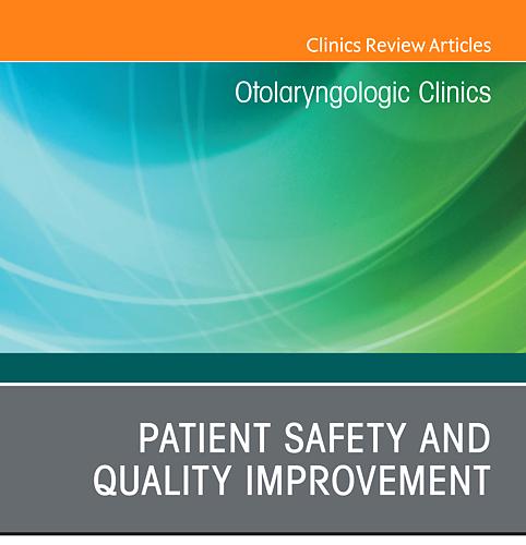 Patient Safety and Quality Improvement