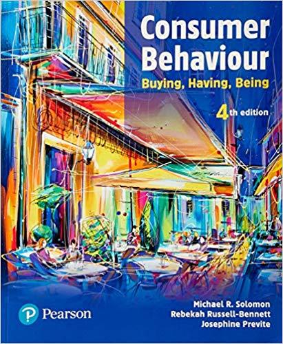 Consumer Behaviour Buying, Having Being 4th Australian Edition
