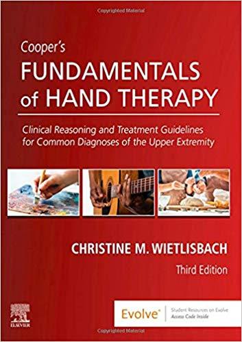 Cooper’s Fundamentals of Hand Therapy 3rd Edition