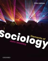 Elements of Sociology 5th Canadian Edition