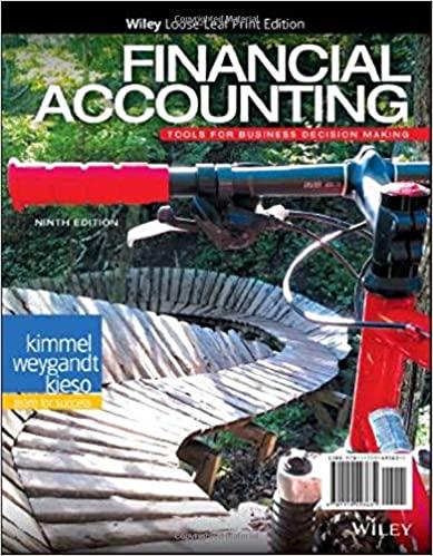 Financial Accounting Tools for Business Decision Making, 9th Edition [PAUL D. KIMMEL]