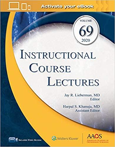 Instructional Course Lectures, Volume 69, 2020