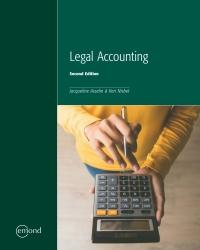 Legal Accounting, 2nd Edition [Jacqueline Asselin]
