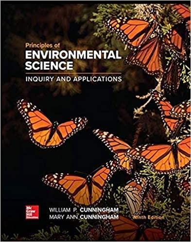 Principles of Environmental Science 9th Edition [William Cunningham]