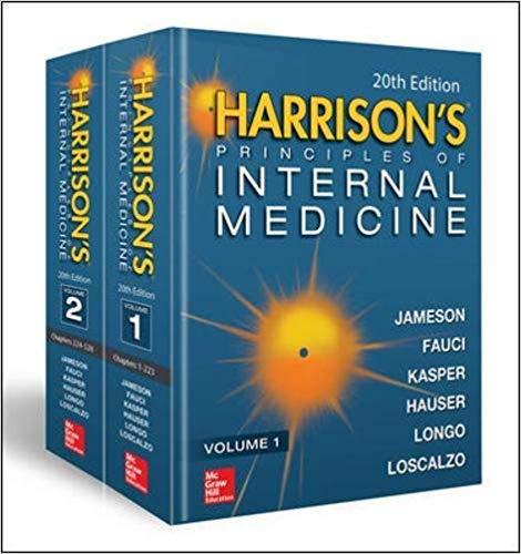 Harrison’s Principles of Internal Medicine, 20th Edition 2 Volume Set 