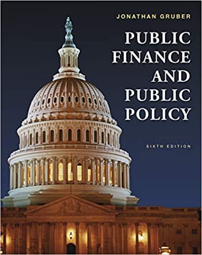 Public Finance and Public Policy 6th Edition [Jonathan Gruber] PDF+Kindle