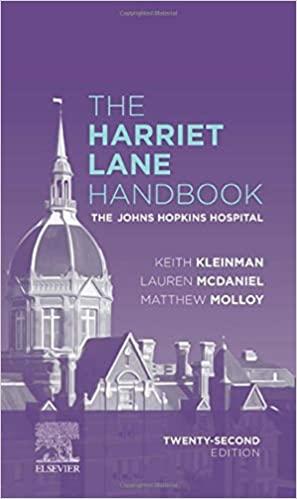 The Harriet Lane Handbook The Johns Hopkins Hospital (Mobile Medicine) 22nd Edition