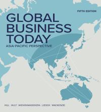 Global Business Today ASIA-PACIFIC PERSPECTIVE 5th Edition