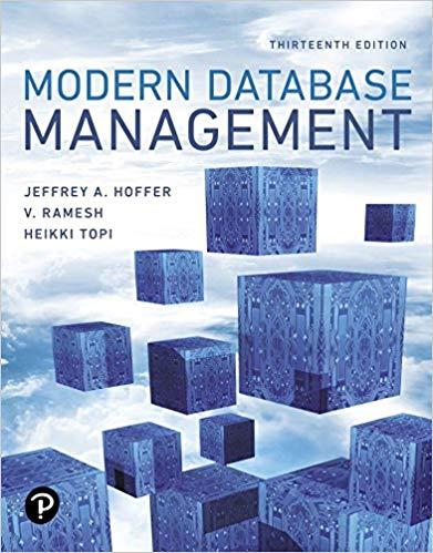 Modern Database Management, 13th Edition [Jeff Hoffer]