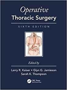 Operative Thoracic Surgery 6th Edition