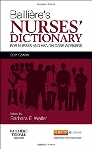 Bailliere’s Nurses’ Dictionary, 26th Edition
