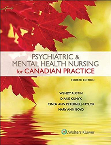 Psychiatric & Mental Health Nursing for Canadian Practice 4th Edition